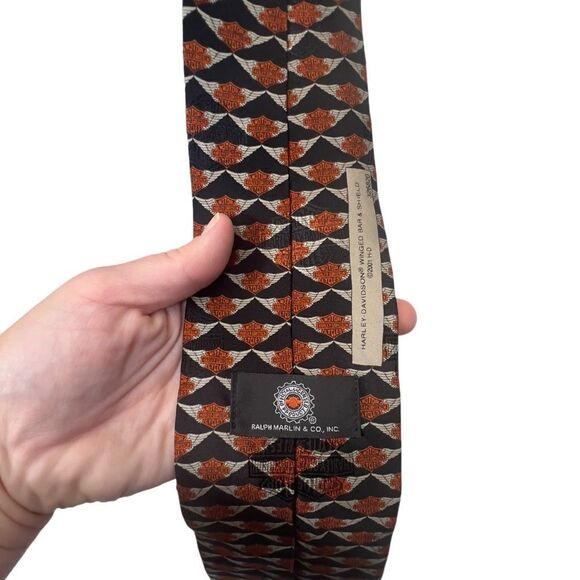 LOT of 5! Harley Davidson Ties ice for each season! Harley Davidson Christmas - Picture 12 of 16